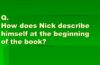 How Does Nick Describe Himself in the Beginning of The Book