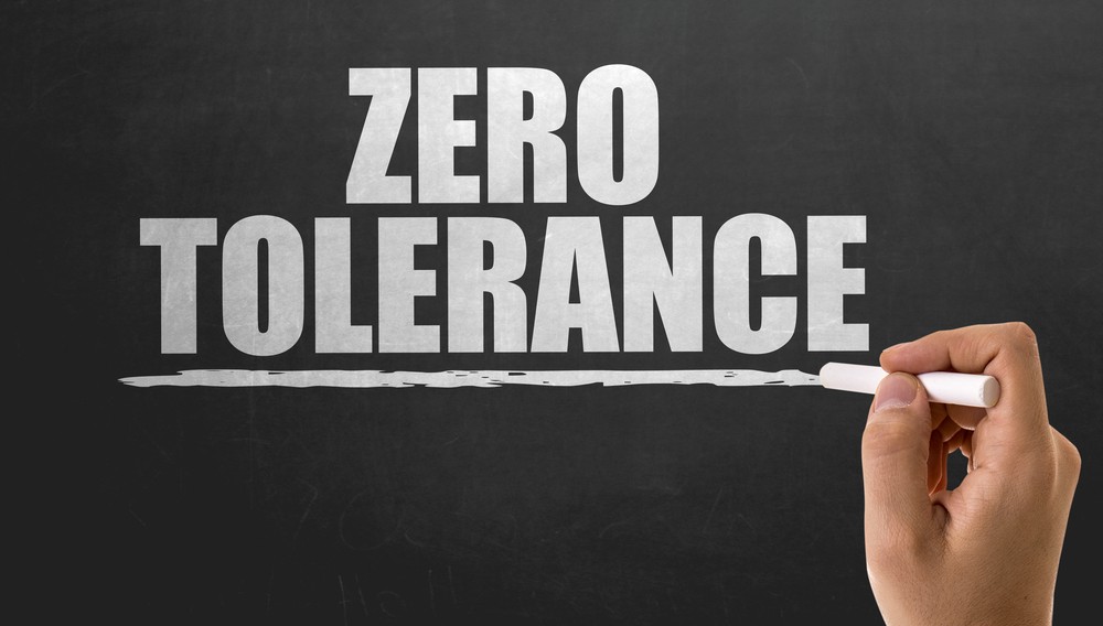What is the zero tolerance law